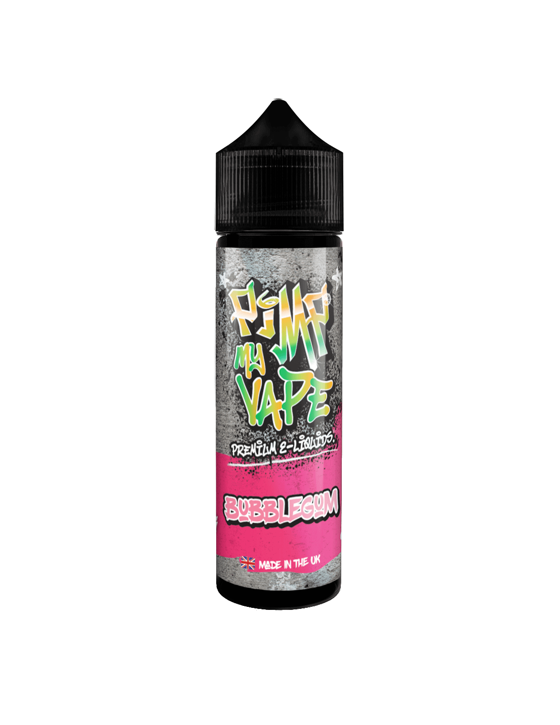 BUBBLEGUM Pimp My Vape 50 VG 50ml + Free Nic Salt