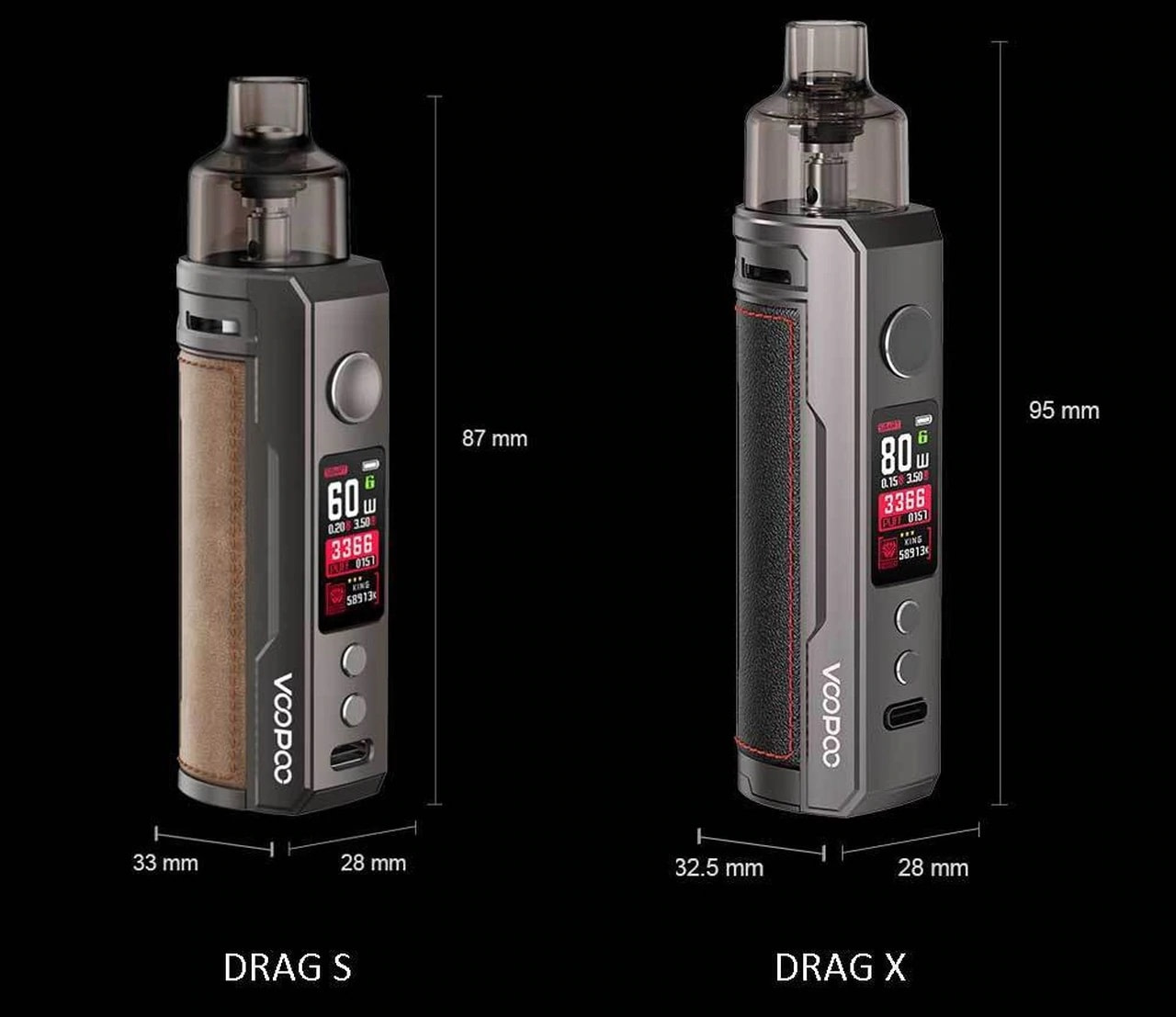 VooPoo Drag S Pod Kit For Only £ 31.95 Fast&Free Delivery.